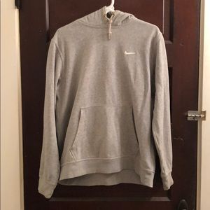 ❗️3/$40❗️Nike - Plain gray hoodie . (Large)